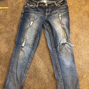 Maurice’s distressed jeans
